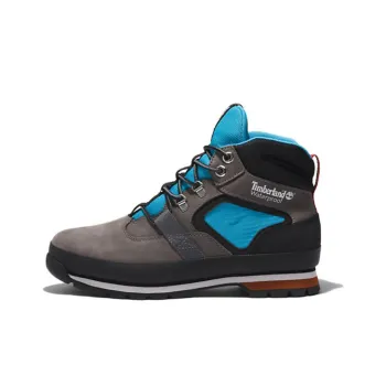Timberland Euro Hiker Chukka Ankle Length Outdoor Boots Black Blue