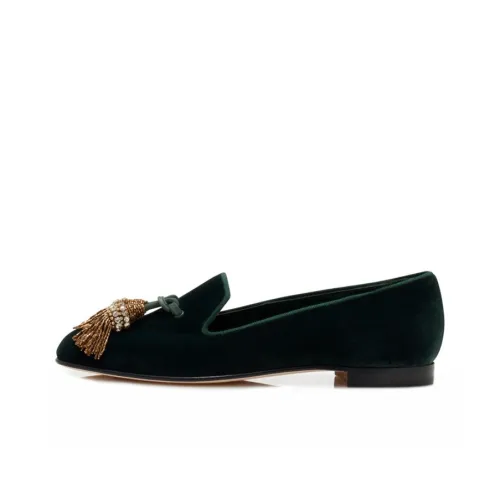 MANOLO BLAHNIK Women's Casual Shoes Women's Green