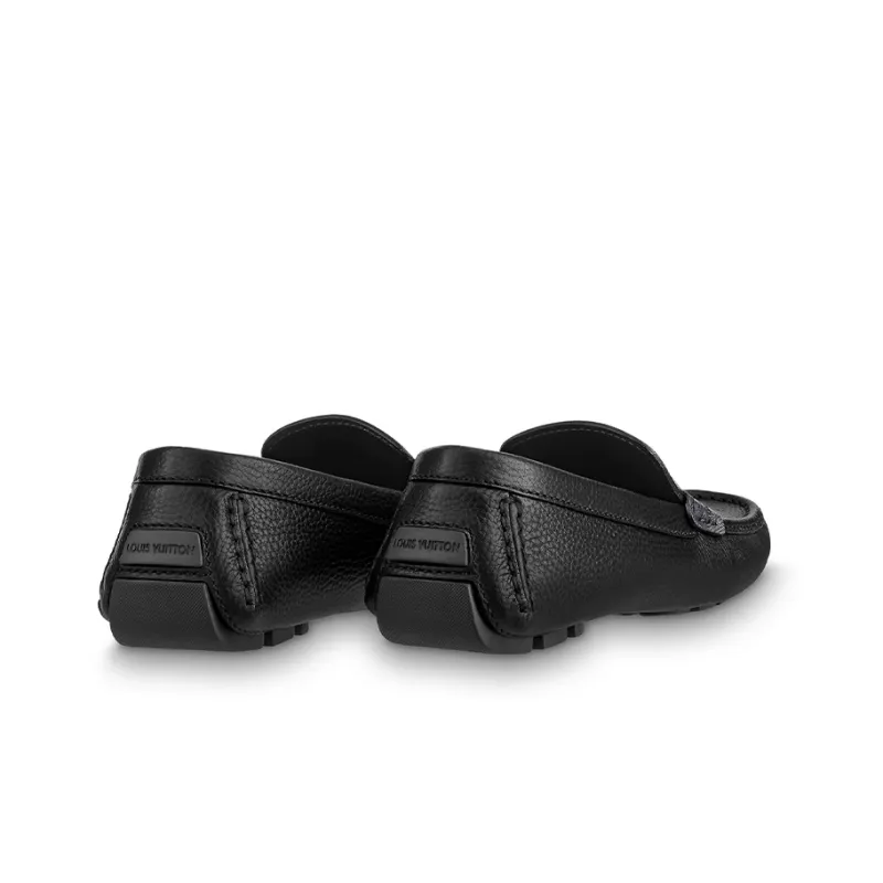 LOUIS VUITTON Monte Carlo Moccasin Shoes 'Black' Women's-3