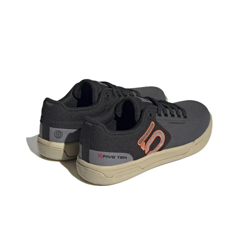 Adidas Five Ten Freerider Pro Canvas Grey Grey Impact Orange Women's-3