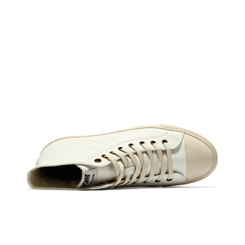 Pony Canvas Shoes Unisex High Top White-3