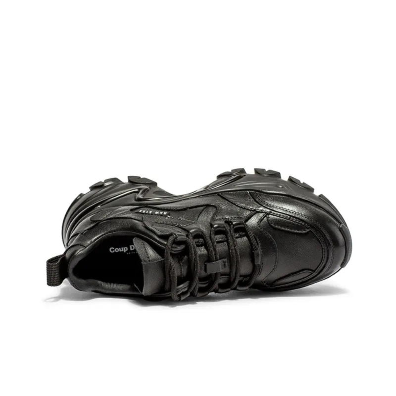 Coup De Foudre Wear-Resistant Moisture-Wicking Height Increasing Low-Top Chunky Sneakers Women's-2