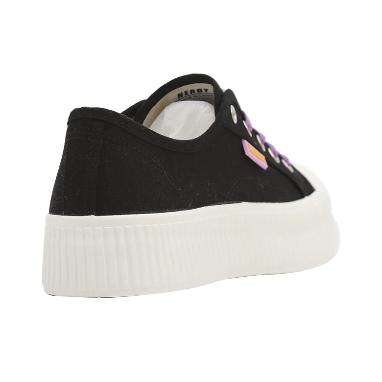 NERDY Slip Resistant Breathable Lightweight Low Top Canvas Shoes Unisex-3