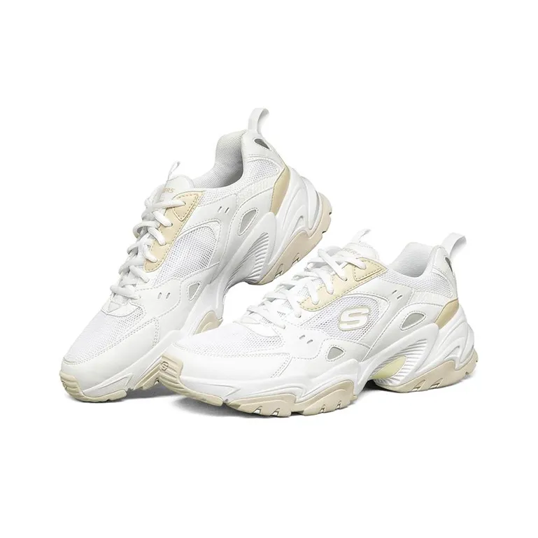 Skechers Stamina V2 Low Running Shoes White-2