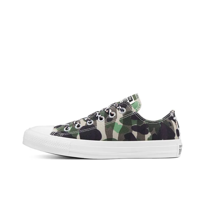 Converse Chuck Taylor All Star Low Top Camo Green Women's-0