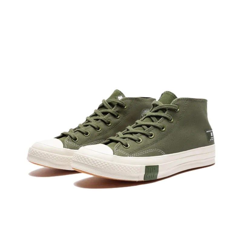 Chuck 70 Undefeated X Converse Mid 'Chive Parchment'-1