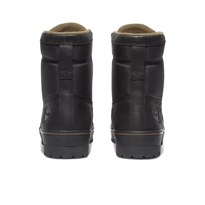 Timberland Pruce Mountain Thermal Abrasion Resistant Cushioning Short Outdoor Boots Black-4
