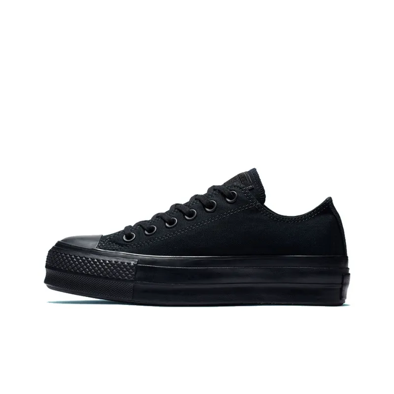 Converse Chuck Taylor All Star Platform Ox Triple Black Women's-0