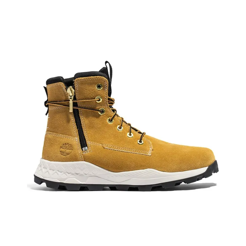 Timberland Brooklyn Side Zip Boot 'Wheat Nubuck With Camo'-1