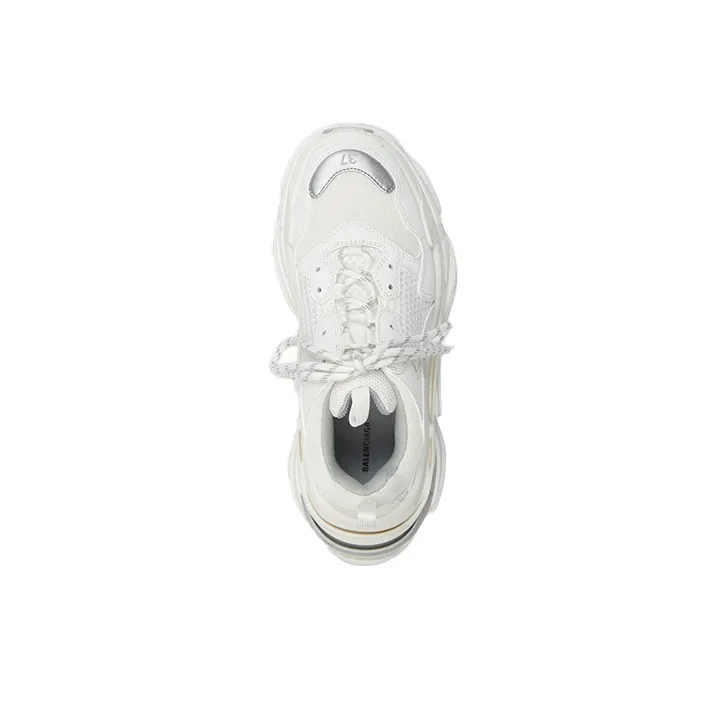 Balenciaga Triple S White Grey Women's-3