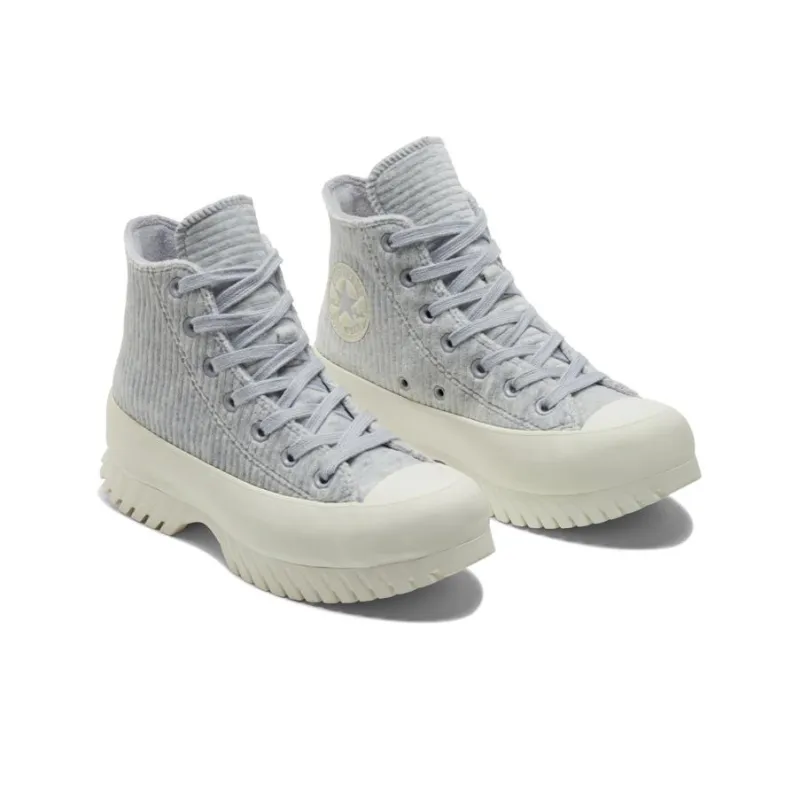 Converse Chuck Taylor All Star Lugged 2.0 High 'Striped Knit Gravel'-2