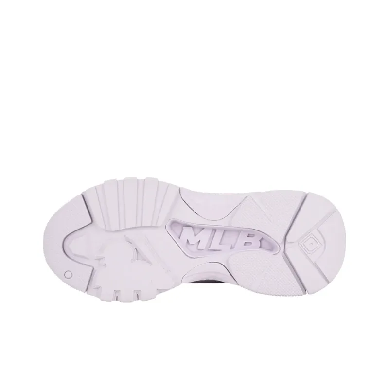 MLB Big Ball Chunky Anti Slip Wear Resistant Low Top Chunky Sneakers Unisex Purple-5