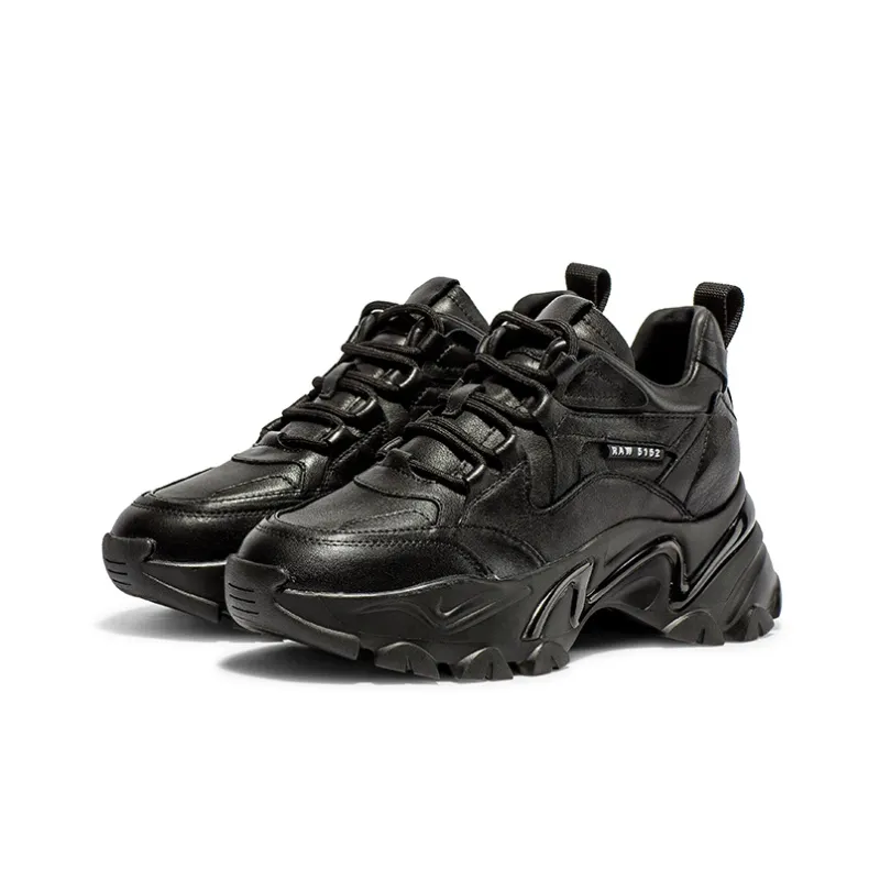 Coup De Foudre Wear-Resistant Moisture-Wicking Height Increasing Low-Top Chunky Sneakers Women's-1