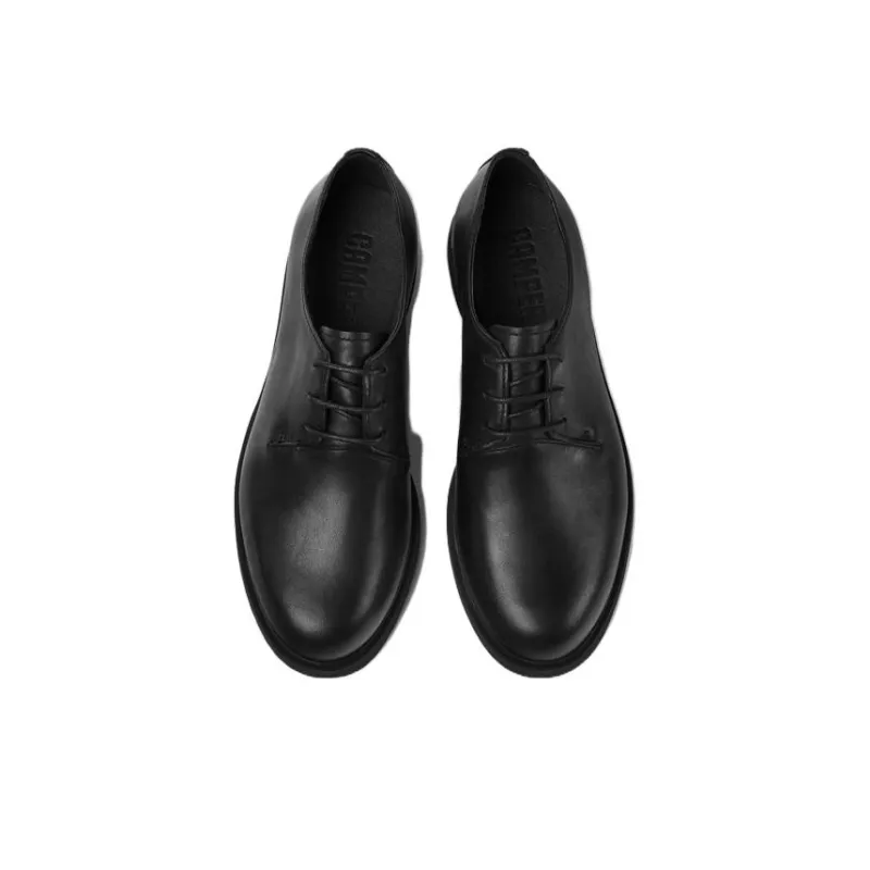 CAMPER Iman Leather Lace-up Shoes-4