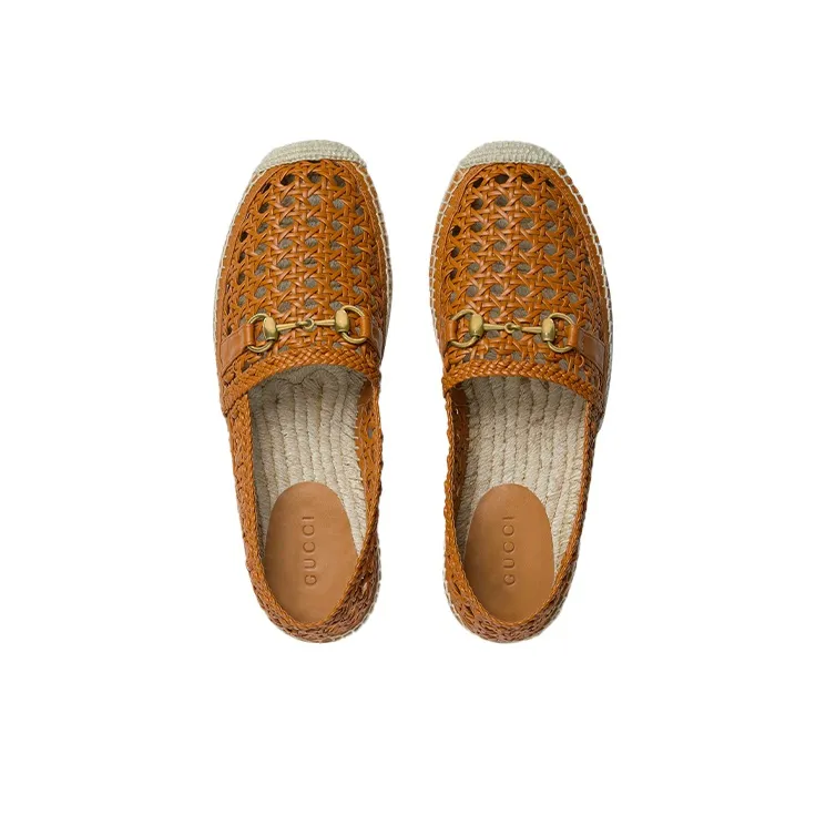 GUCCI Espadrilles Men Brown-3