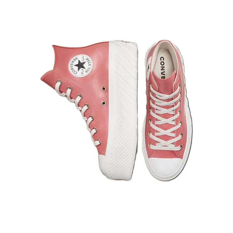Converse Women's Chuck Taylor All Star Lift 2X Platform High 'Iridescent Madder Pink' Women's-3