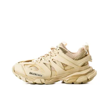 Balenciaga Track Beige Metallic Gold