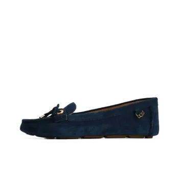 UGG ANSLEY Bow Glimmer Casual Single Shoes Women's Chestnut