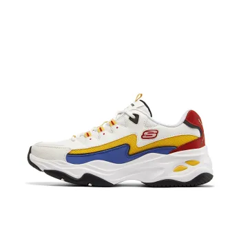 One Piece X Skechers D'Lites 4.0 Chunky Sneakers Men Low Top White/Multicolor