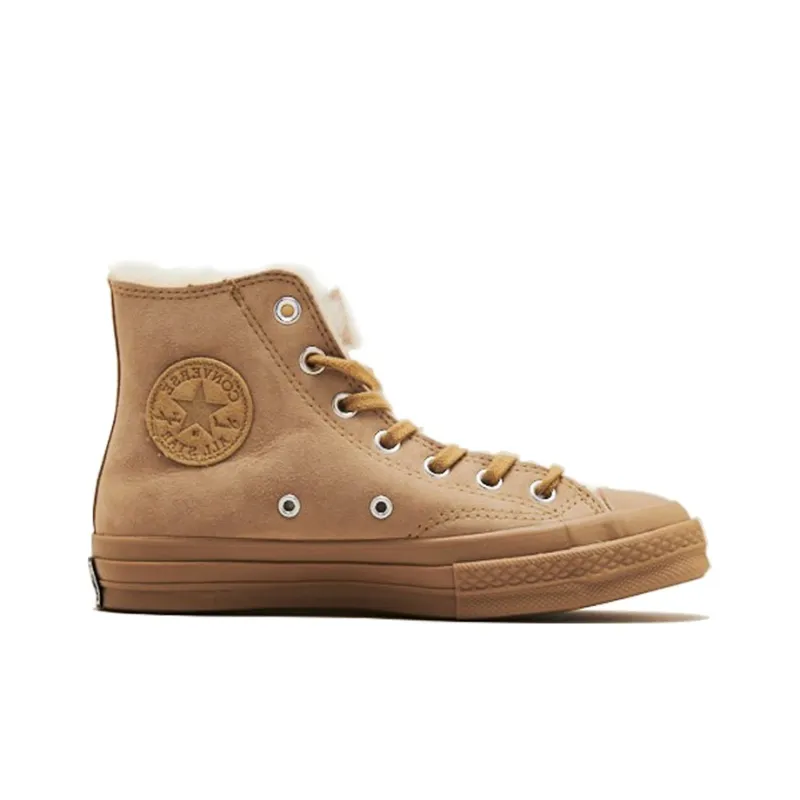 Converse Chuck Taylor All Star 70 Hi Shearling Iced Coffee-1