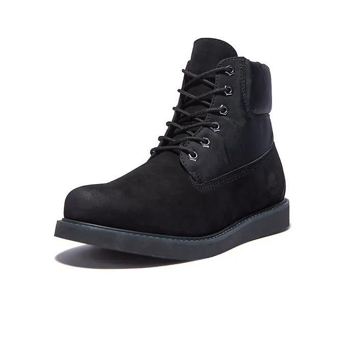 Timberland Newmarket 6 Inch Quilted Boots 'Black'-2