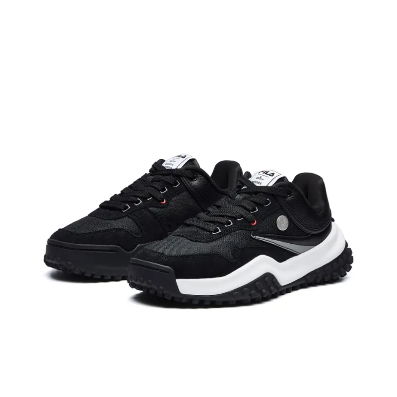 FILA Mihara X FILA T1 Low Tops Polka Dots Shoe Black-2