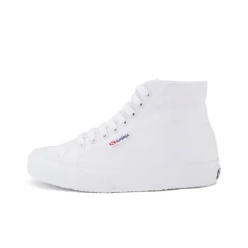 SUPERGA Canvas Shoes Unisex High-Top White