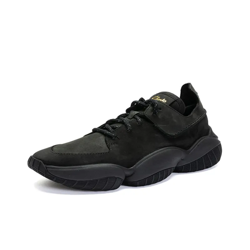 Clarks TriStreet Walk Cushioning Coverage Lightweight Low-Top Chunky Sneakers Men's Black-2