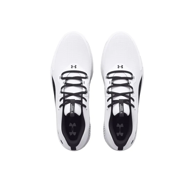 Under Armour Charged Draw 2 Spikeless Golf 'White Black'-3