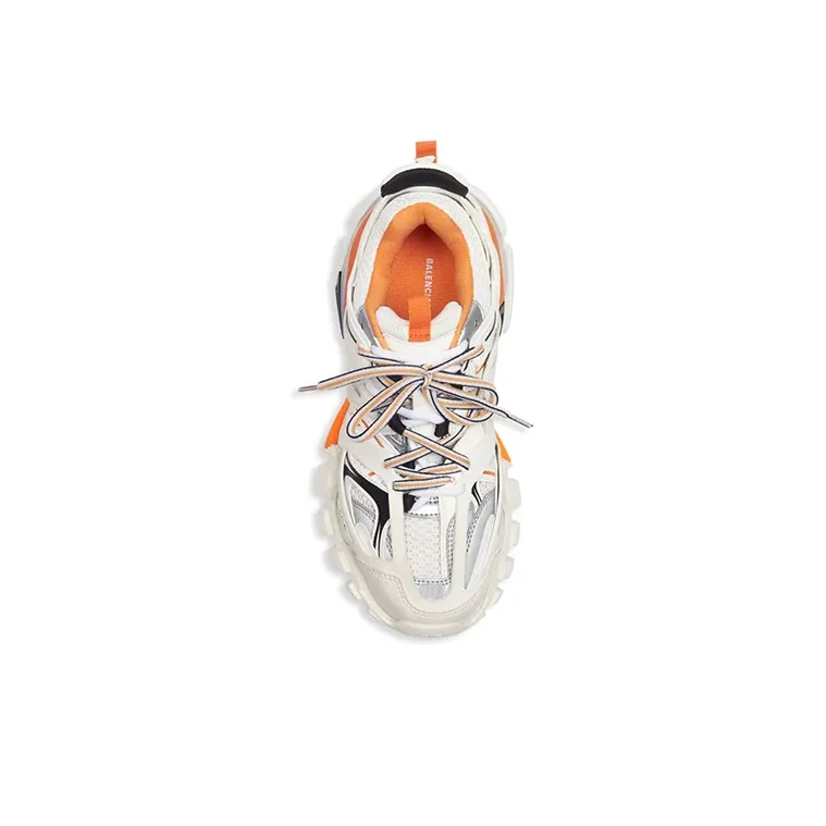 Balenciaga Track Sneaker 'White Orange' Women's-3