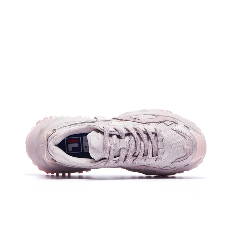 FILA FUSION Bianco Fob Sneakers 'Lilac Pink' Women's-3