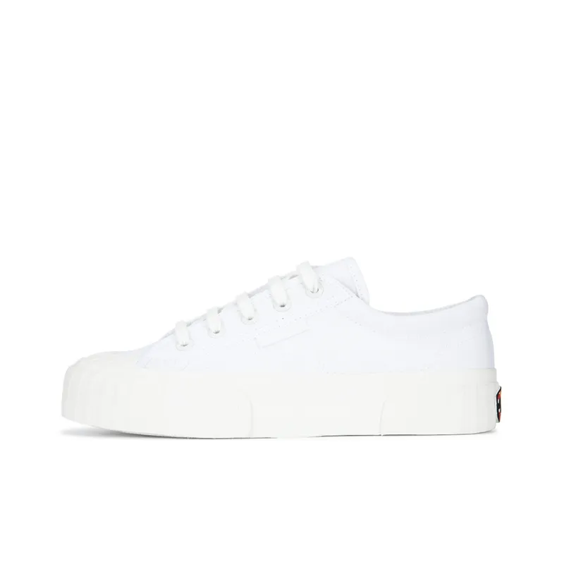 SUPERGA Canvas Shoes Unisex Low Top White-0