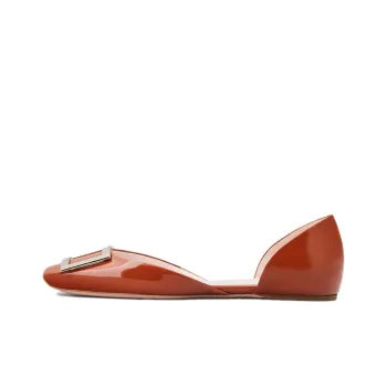 Roger Vivier Trompette Dorsay Women's Casual Shoes Women's Orange