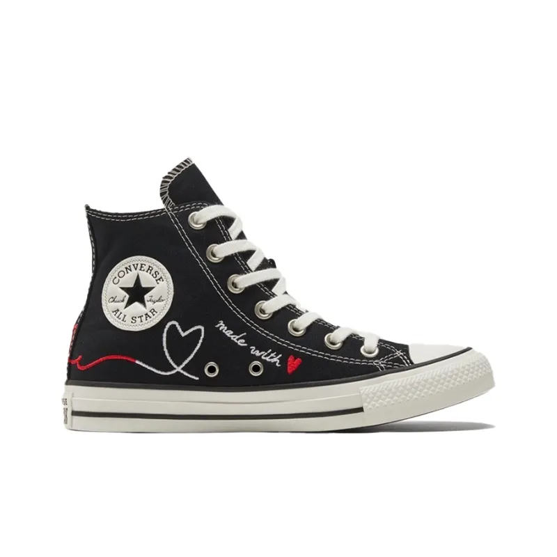 Converse Chuck Taylor All Star High 'Made With Love Black'-1