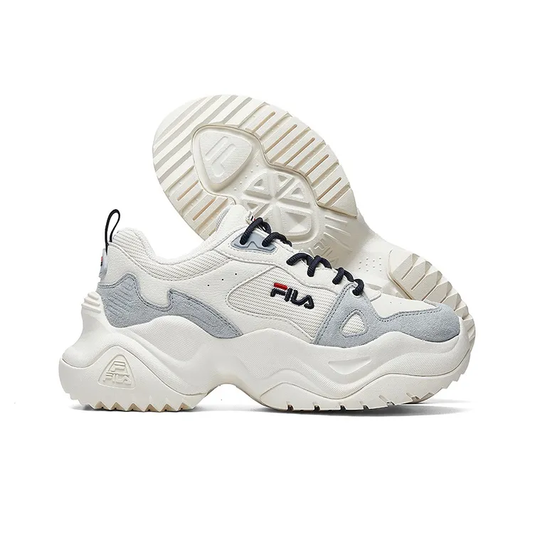 FILA Disruptor Sneakers 'White Grey' Women's-4