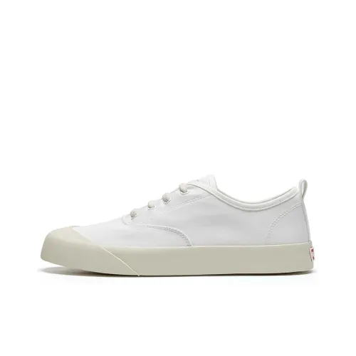 Rockfish Canvas Shoes Women's Low-Top White