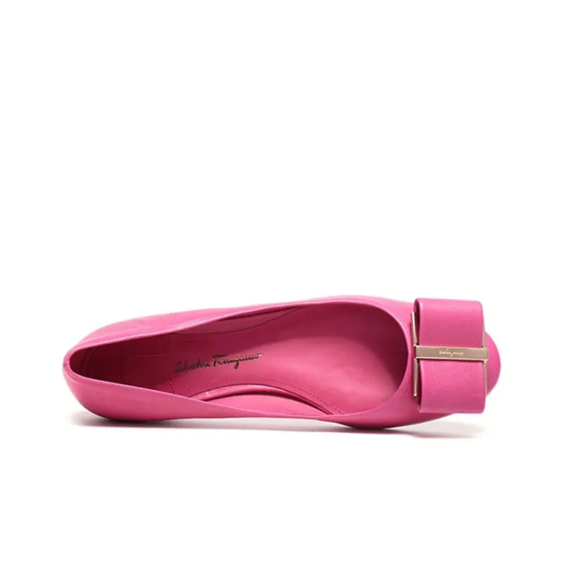 FERRAGAMO Caupa Collection Flat Shoes Women's Begonia Fall-4