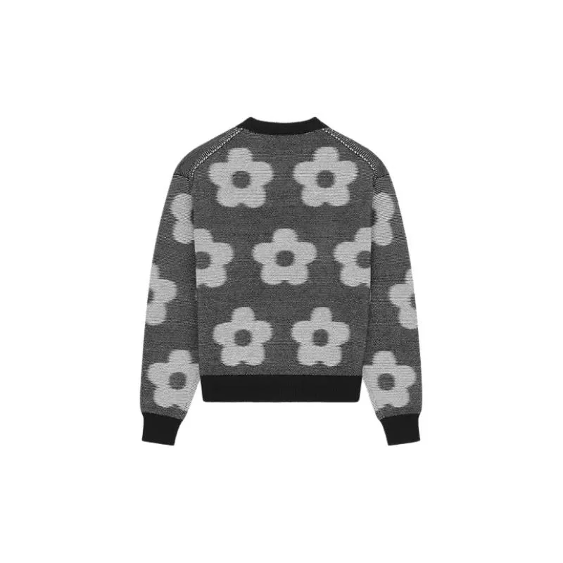 KENZO Boke Flower motif Cotton Cardigan-1