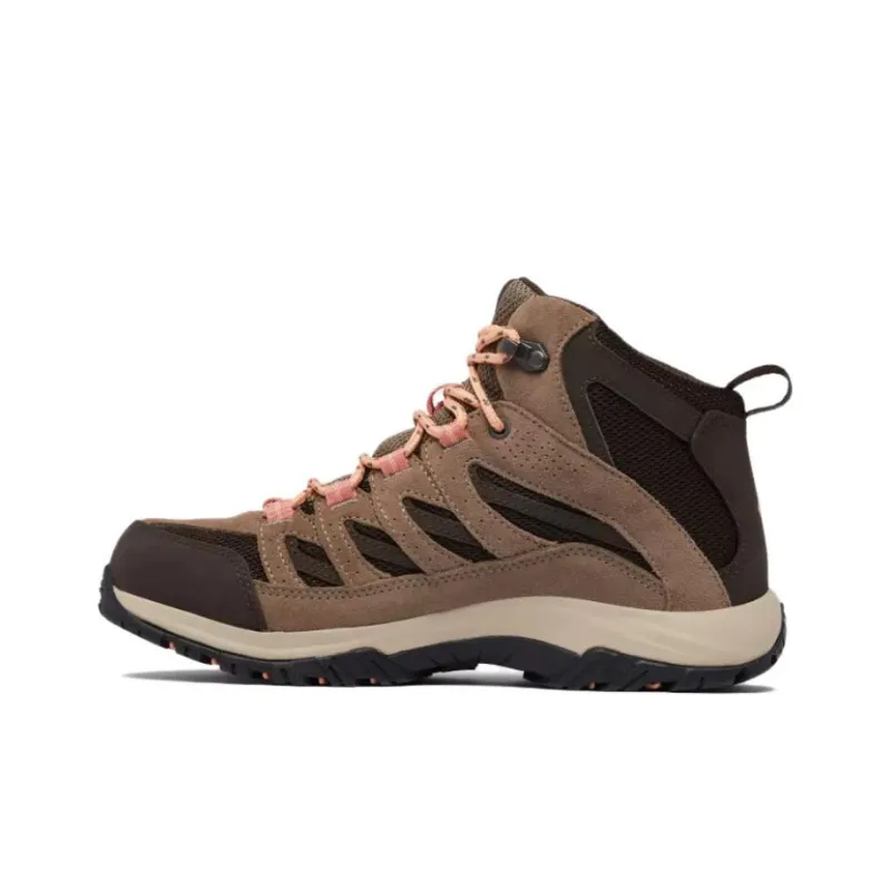 Columbia Wear resistant And Waterproof Mid Top Outdoor Shoes Women's Umber-0