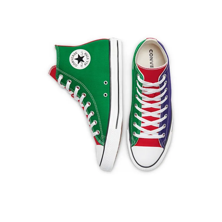 Converse Chuck Taylor All Star 'Green Red Purple'-3