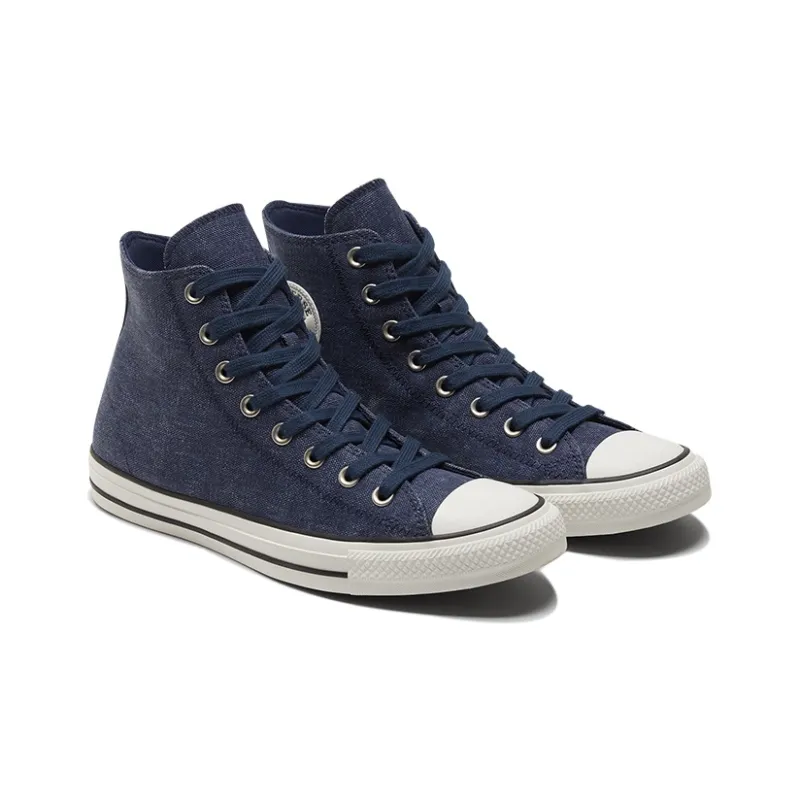 Converse Chuck Taylor All Star High 'Washed Canvas Midnight Navy'-2