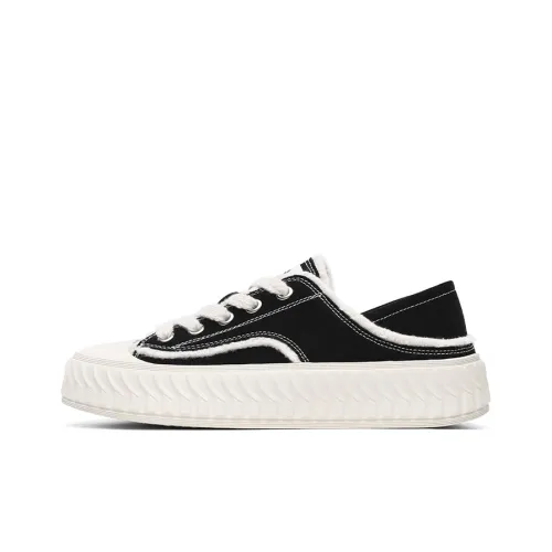 Dickies Canvas Shoes Women's Low-Top Black