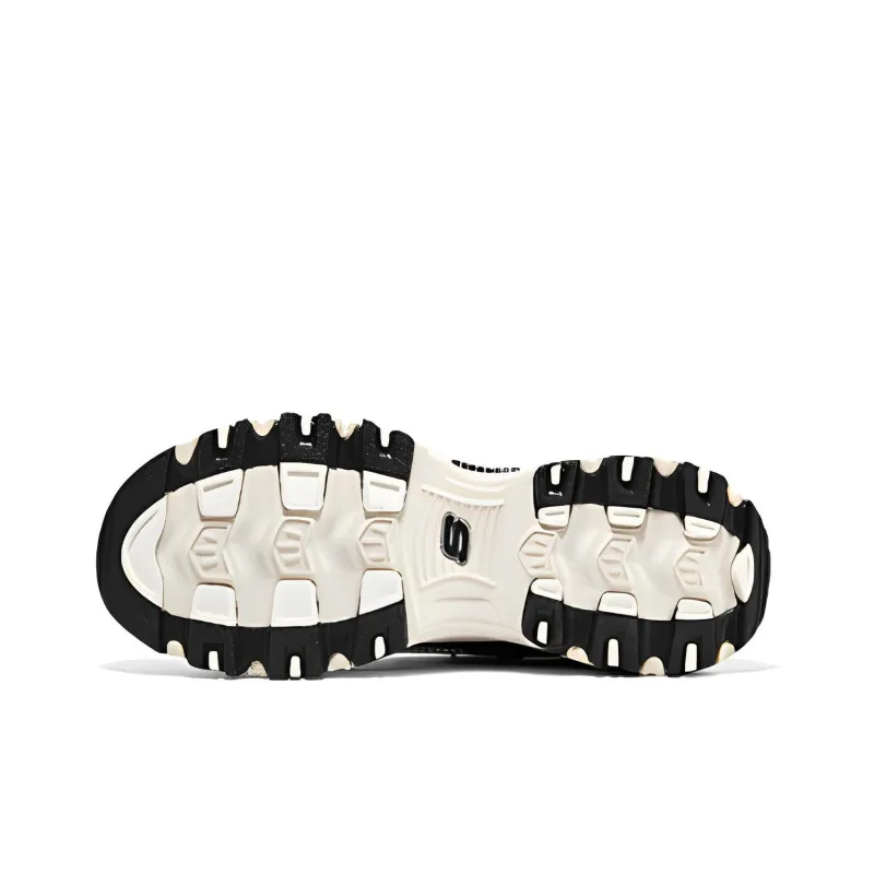 Skechers D'LITES 'White Black' Women's-4