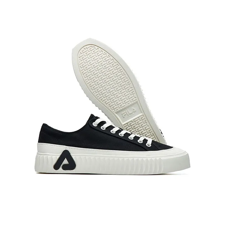 FILA Gear Canvas Shoes Black-1