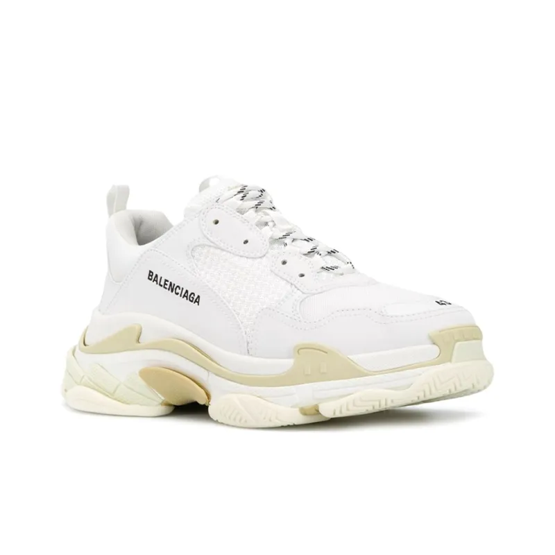 Balenciaga Triple S Sneaker 'White Tan' 2020-2