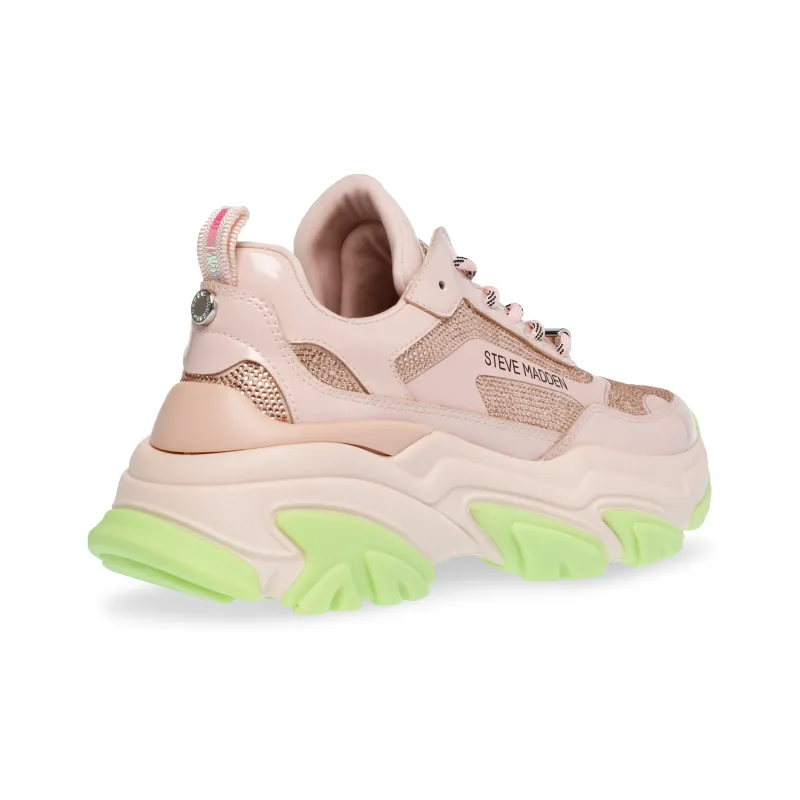 STEVE MADDEN Height Increasing Low-Top Chunky Sneakers Women's-10
