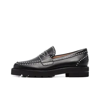 stuart weitzman Parker Pearl embellished Loafers
