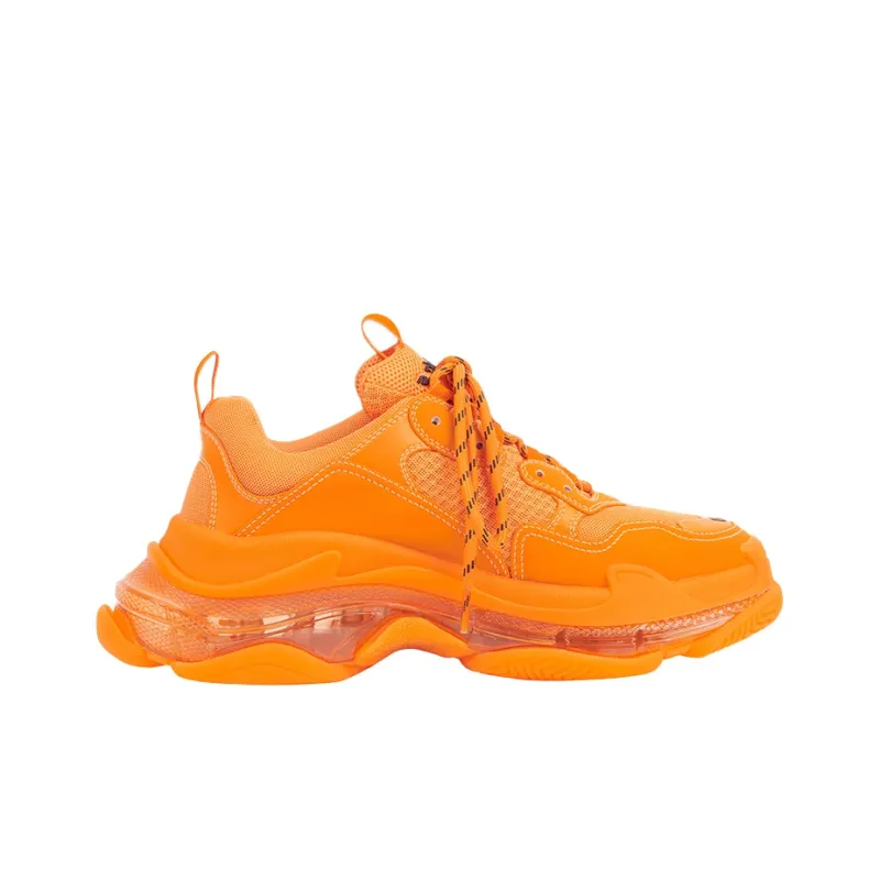 Balenciaga Triple S Clear Sole Orange-1