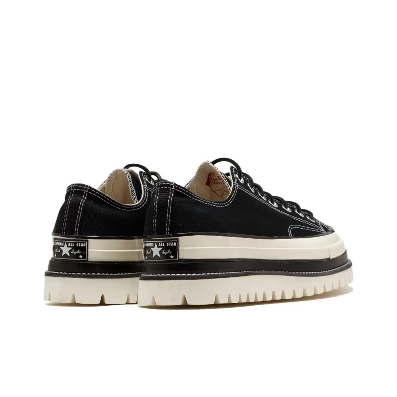 Converse Chuck 70 Canvas LTD 'Natural' Wear-Resistant Low-Top Canvas Shoes Unisex Black White-3