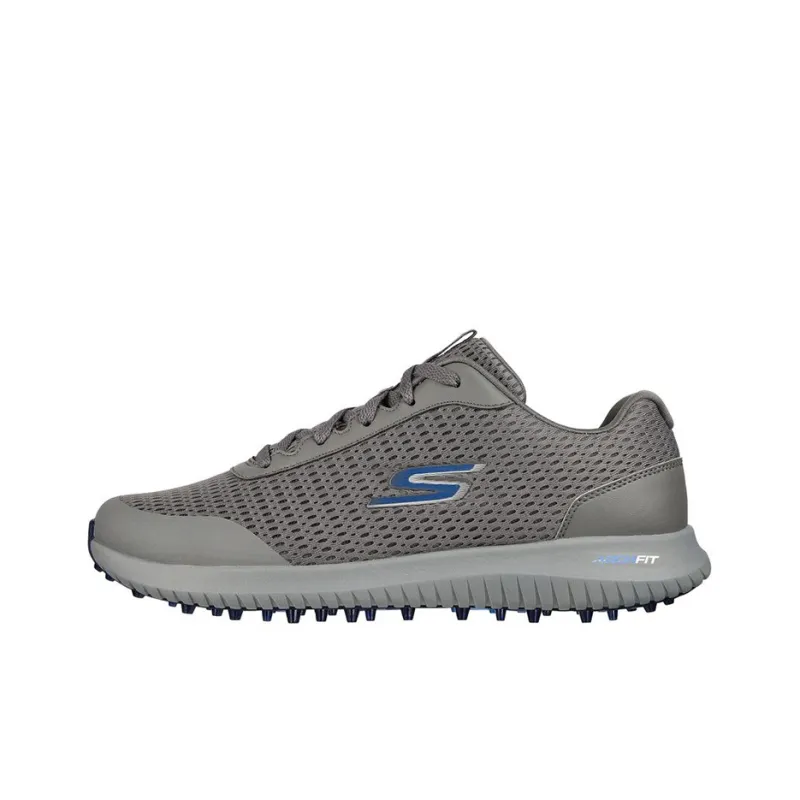 Skechers Go Golf Max Fairway 3 Cushioning Anti-Slip And Wear-Resistant Low-Top Golf Shoes Men's Gray-0